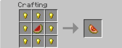 Glistering Melon Minecraft Crafting Guide