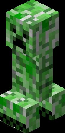 Creeper in Minecraft free