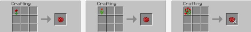 Red Dye Minecraft Crafting Guide